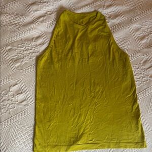 lululemon athletica Bright Yellow Tank Top